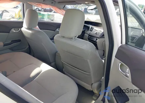 2012 Honda Civic Ex z USA, uszkodzony, nr VIN 19XFB2F86CE109040